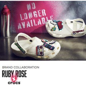 NWT Ruby Rose x Crocs Collab